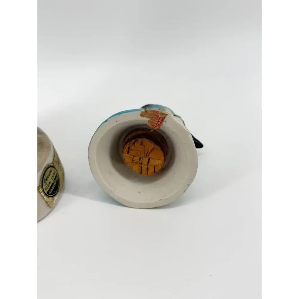 Vintage 1969 EMPTY Jim Beam Blue Jay Bird Decanter